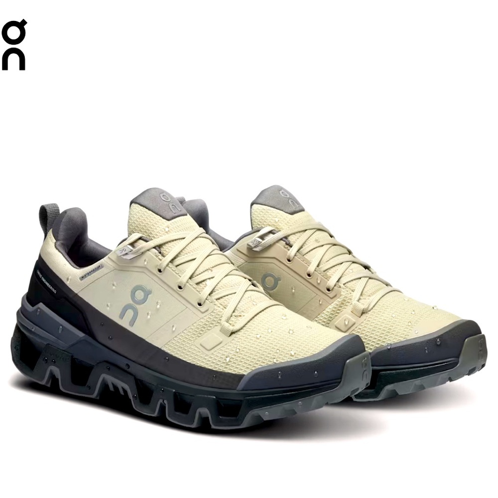 On Cloud Cloudwander Waterproof Cream Hiking Shoes